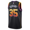 Män Phoenix Suns Tröja Kevin Durant 35 Jordan 2022-23 Statement Edition Svart Swingman